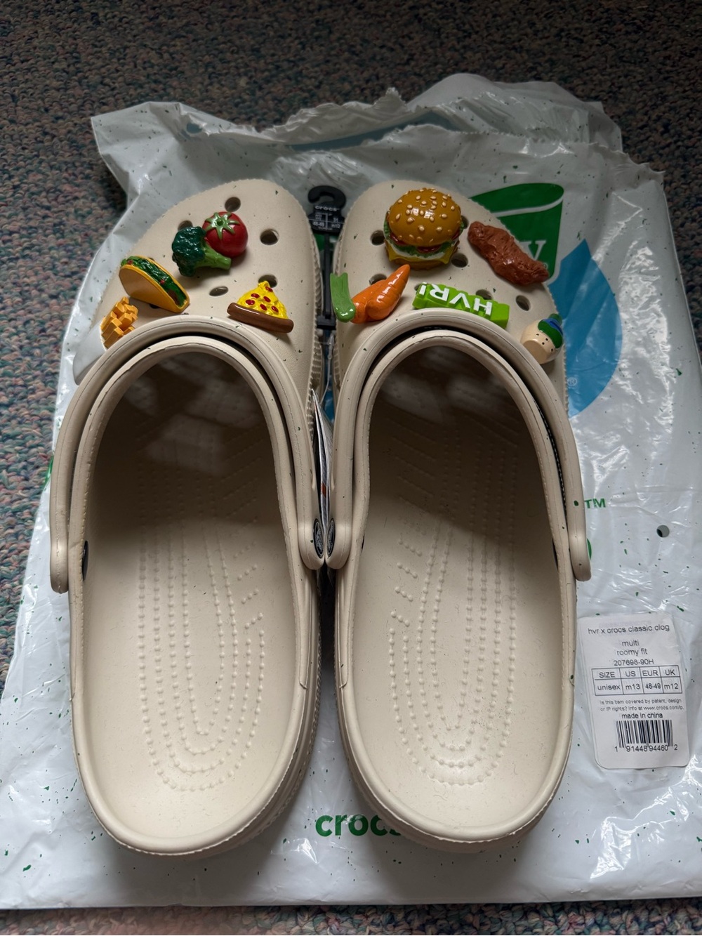 NWT LIMITED EDITION Crocs Classic Clog Hidden X Valley Ranch collaboration - Picture 6 of 6